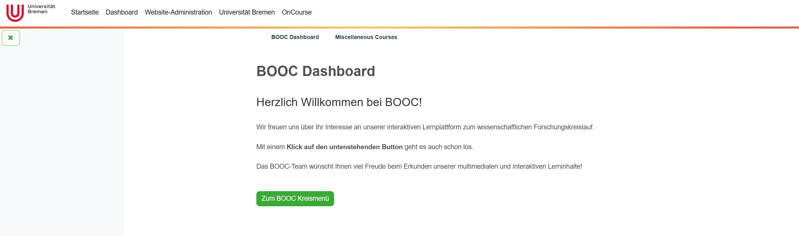 BOOC Dashboard